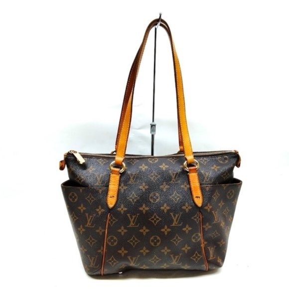 100% Authentic Louis Vuitton Totally PM Brown Monogram Shoulder Bag